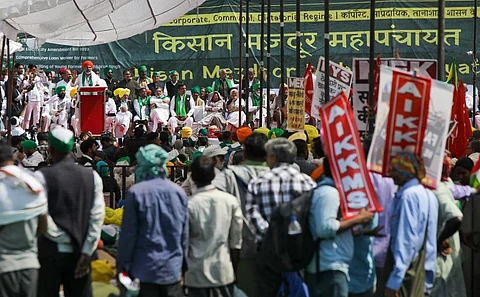 The Ramlila Maidan Mahapanchayat. Photo: Vikas Coudhary / CSE