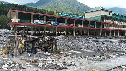 लोकसभा चुनाव में हिमाचल प्रदेश में आपदाओं के लिए जिम्मेवार मुद्दों पर बात नहीं हो रही है। फोटो: रोहित पराशर