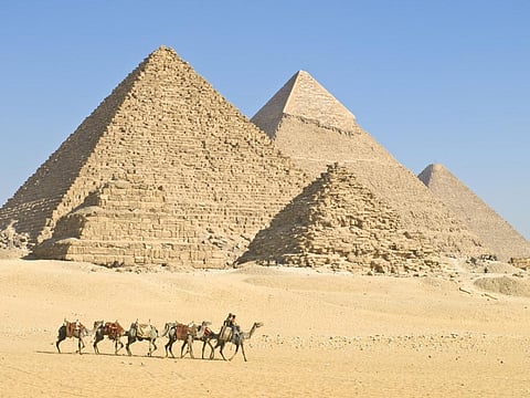 The Pyramids of Giza. Photo: iStock