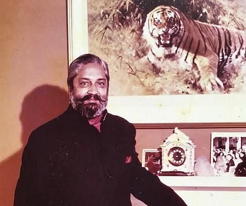 Maharaja Fatehsinghrao Gaekwad photographed by his nephew Pratapsinh Gaekwad