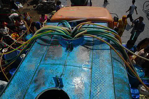 Tanker economy revealed: DTE uncovers how water suppliers openly exploit the poor across Delhi