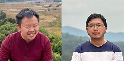 (Left) Ebo Mili and (Right) Dungge Apang