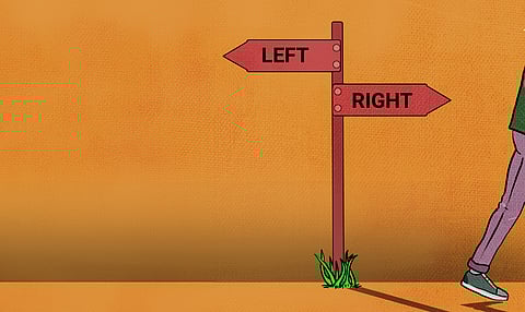 A paradoxical turn to right