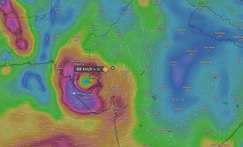 Cyclone Asna formation due to unusual monsoon wind system: Expert