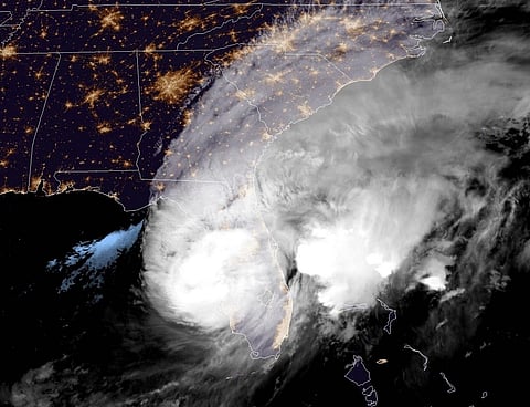 Hurricane Milton aftermath had imprints of pumped moisture, atmospheric instability