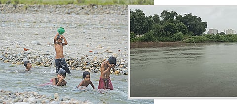 A river lost: Unchecked discharge of industrial effluents and inadequate sewage treatment facilities have turned the Hindon’s water toxic