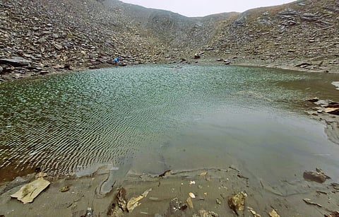Uttarakhand: Debris from landslide has shrunk Chamoli’s Roop Kund lake