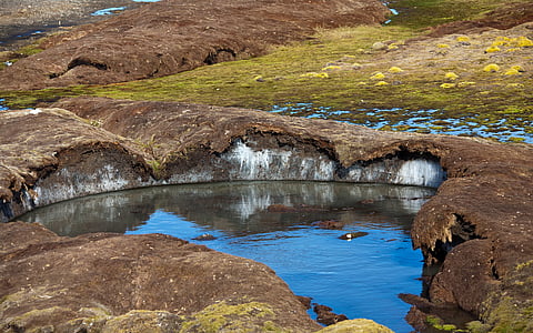 The frozen carbon of the northern permafrost is on the move