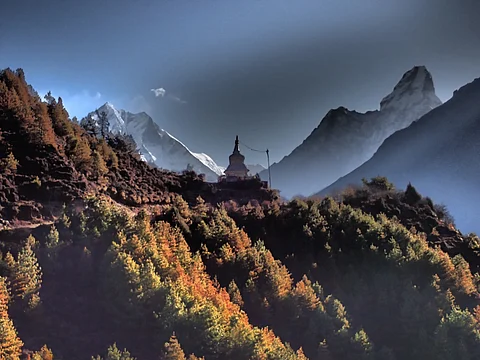Nepal’s Sagarmatha National Park, a UNESCO World Natural Heritage site that also includes Mount Everest, was one of the suites where the research was conducted