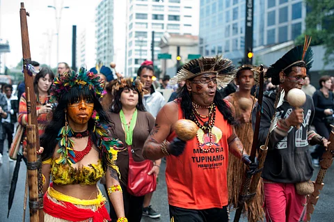 The United Nations describes environmental human rights defenders as individuals and groups who, either personally or professionally, work peacefully to safeguard and advance human rights associated with the environment, such as water, air, land, plants and animals.