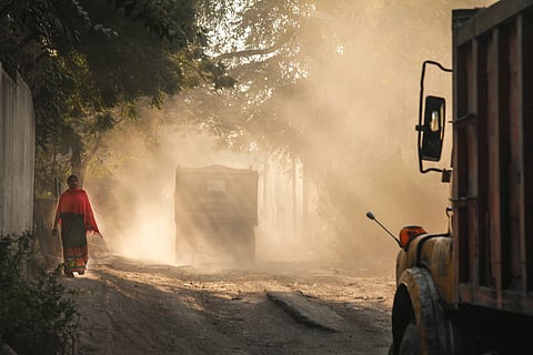 Road dust can contain toxic metals, brake materials and other pollutants that can cause health issues.