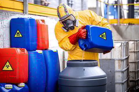 The production of synthetic chemicals, most of which are fossil fuel-based, has expanded 50-fold since 1950 and is projected to triple by 2050