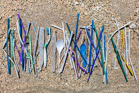 Plastic straws are among the most littered items globally, alongside cigarette butts and toothbrushes.