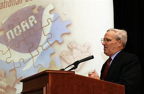 File photo of a NOAA forum