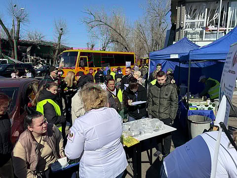 In Odesa, UN aid workers continued responding to a recent attack that damaged civilian homes and infrastructure.