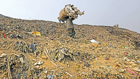 Legacy waste from Delhi’s Ghazipur, Bhalswa and Okhla biomining facilities has been processed and utilised in constructing the Delhi-Dehradun Expressway