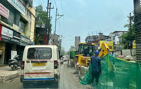 Guwahati’s road network is struggling to cope with rising vehicle numbers.