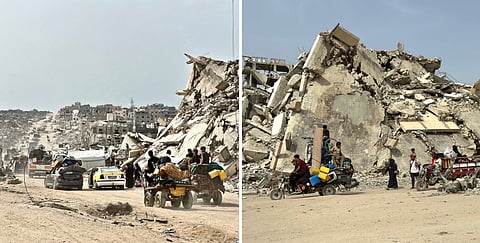 Images from May 19, 2025, reveal the scale of the humanitarian crisis unfolding in Gaza.