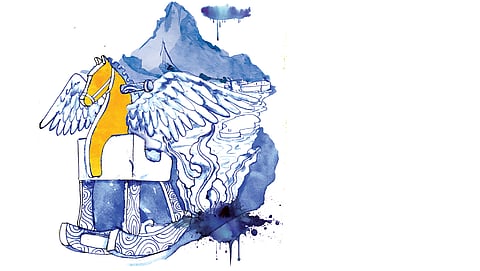 Nature writes back: Frozen in time