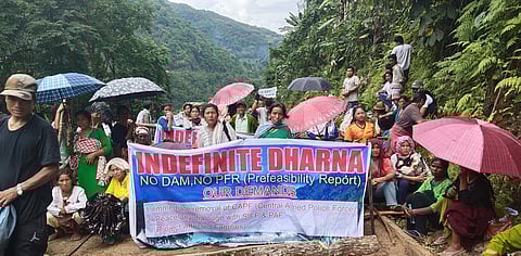 Fresh anti-dam protests rock Arunchal’s Adi heartland, with state government offering five crores for consent to survey Siang