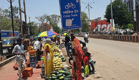 How India moves: There is a cycle track in ‘Smart’ Satna, but bicycles do not get space