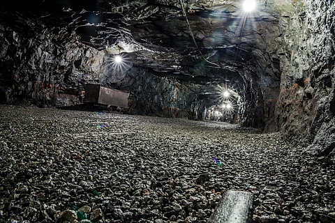An abandoned coal mine in Pennsylvania, US.