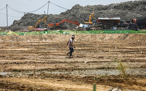 Greening Delhi’s mountains of garbage