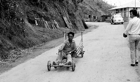 A unique mode of transport in the Mizo Hills