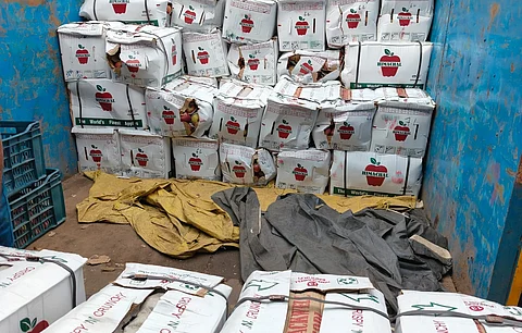 Floods in Himachal cause road closure, leading to losses for apple farmers