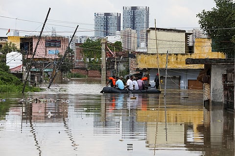 Yamuna floods parts of Delhi