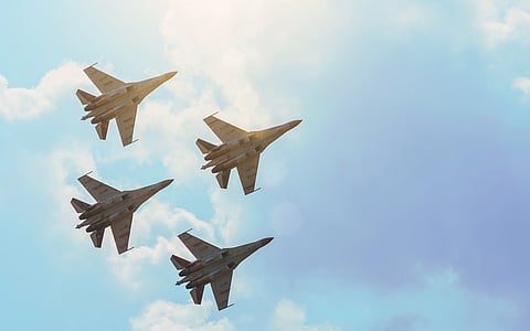 Sustainable fuels could reduce the climate impact of military aircraft