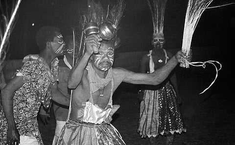 A Siddi settlement in the heart of Gir