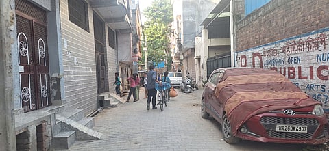 Groundwater levels in Khora Colony in sector 62, Noida, are fast depleting. A data centre is being built a kilometre away.