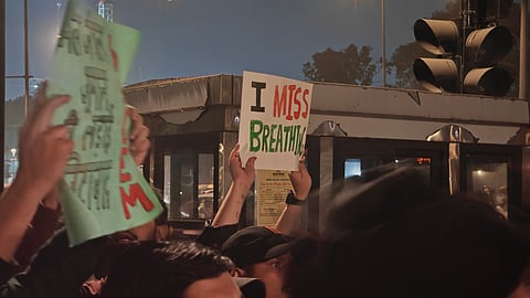 I miss breathing: DTE employee recounts Delhi’s rare protest for the right to clean air