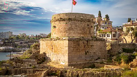 The 2,000 year old Hidirlik Tower in Antalya, Turkey, venue of the next year’s UN climate summit.