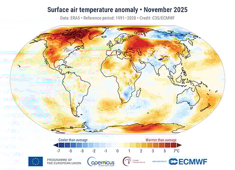 2025 may become one of hottest years on record as 2023-2025 could cross 1.5°C threshold