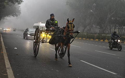 Delhi shivers on New Year’s Eve