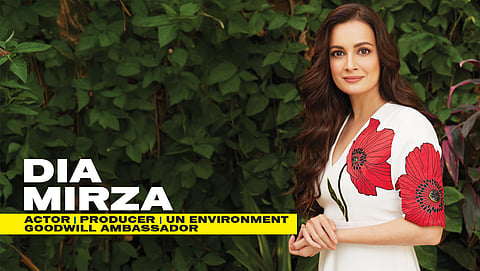 Dia Mirza has established herself as a versatile actor and producer in the Indian film industry as well as a committed climate crusader