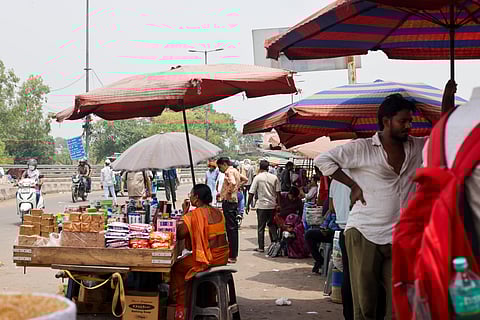 The severe summer heatwave of 2025 forced most vendors in Delhi to shorten their working hours.