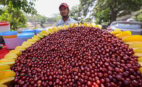Summertime and a dash of colourful fruits in Delhi