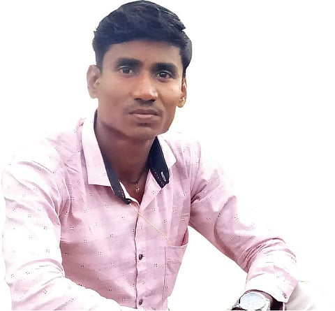 Mahendra Kinake, sarpanch of Hiwardhara village in Yavatmal district, Maharashtra