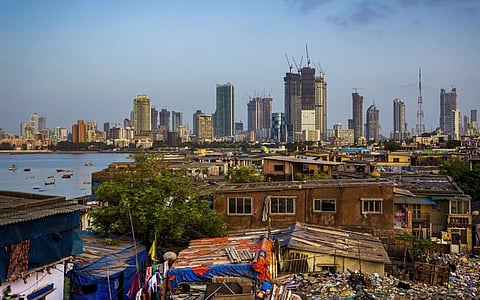 Mumbai’s cityscape showing the disparities in India’s largest city. Photo: iStock