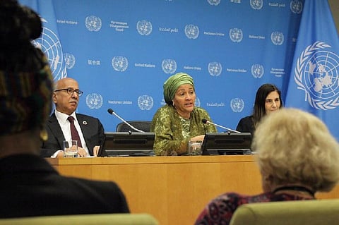 UN Deputy Secretary-General Amina J. Mohammed. Photo: @AminaJMohammed / X