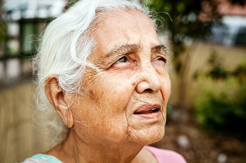 A senior citizen. Alzheimer’s mostly affects the elderly. Photo from iStock for representation