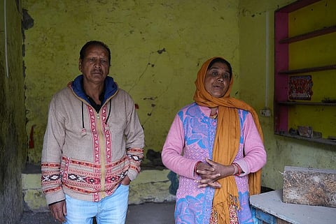 Harish Lal and his wife. Photo: Prabhat Kumar / CSE