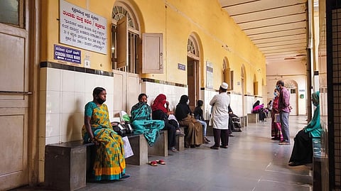 A general hospital in Mysuru. iStock photo for representation