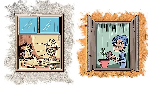 पक्के घर की पीड़ा