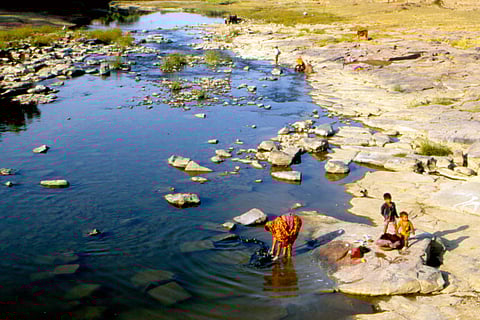 बेतवा नदी । फोटो: सीएसई
