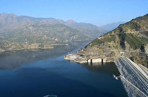 टिहरी झील; फोटो: उत्तराखण्ड सरकार/ https://tehri.nic.in