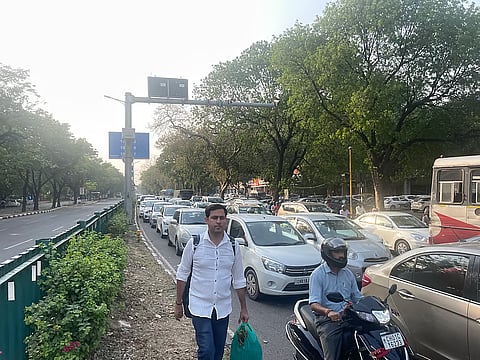 चंडीगढ़ में सड़कों पर निजी वाहन, फोटो : हिमांशु नितनवरे